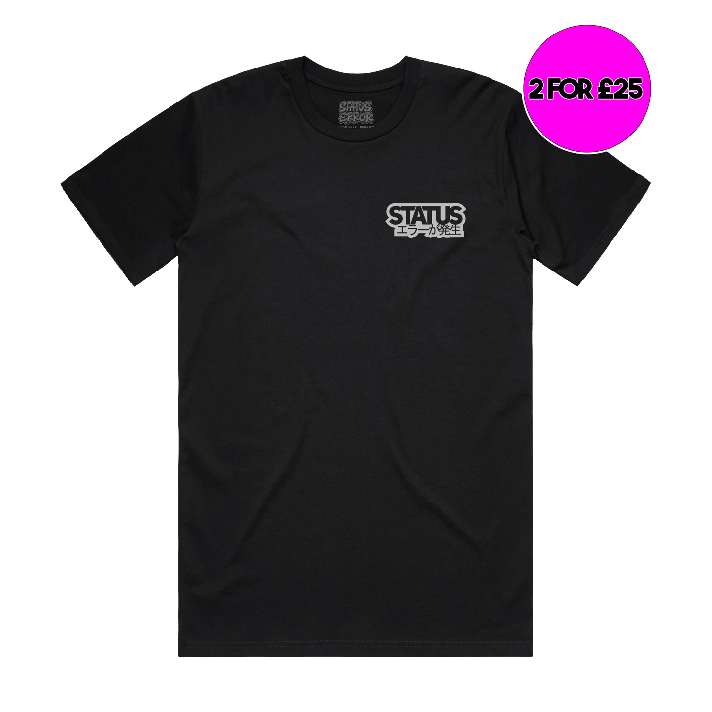 Status Error 2018 Logo Basic T-Shirt