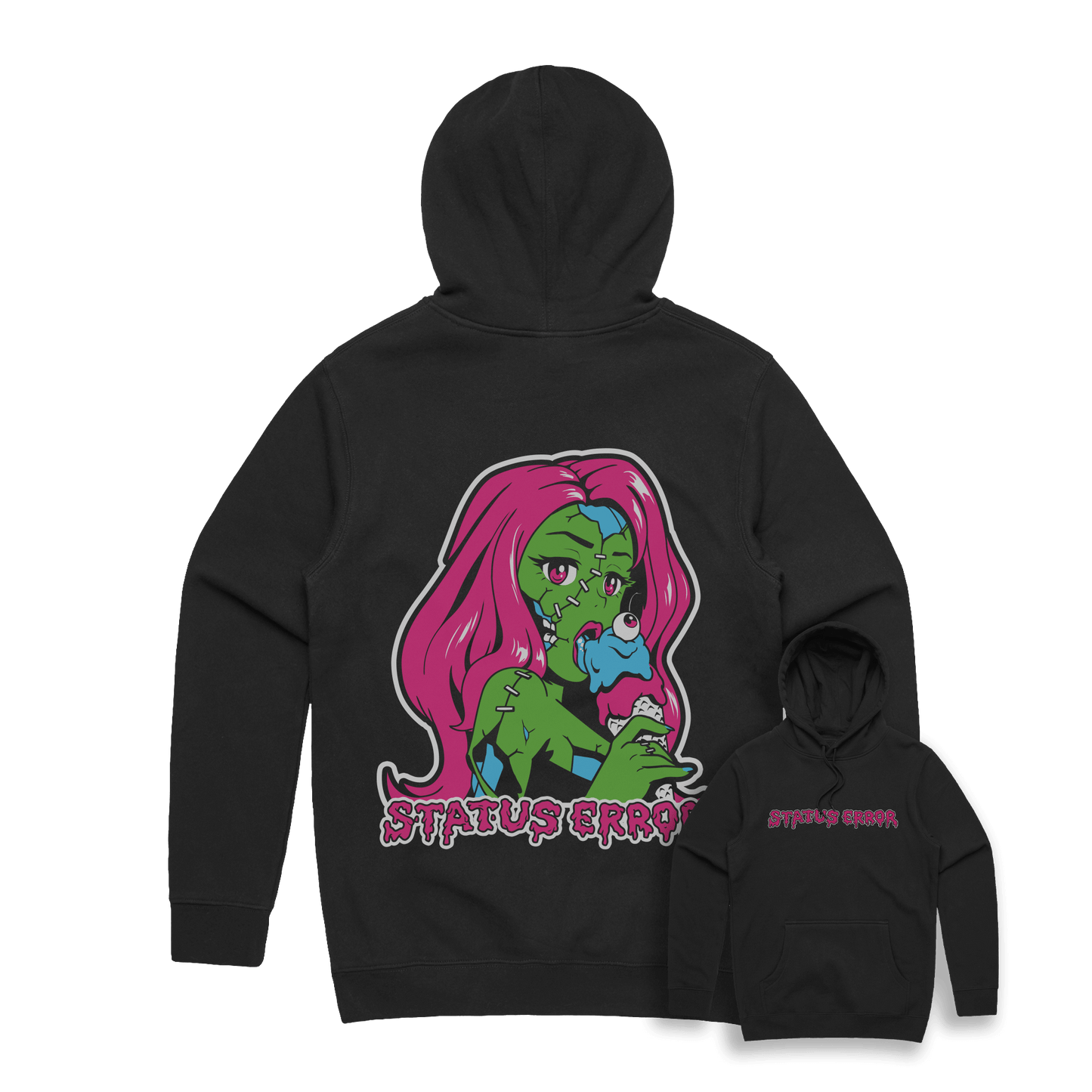 Status Error New Ice Cream Girl Hooded Sweater