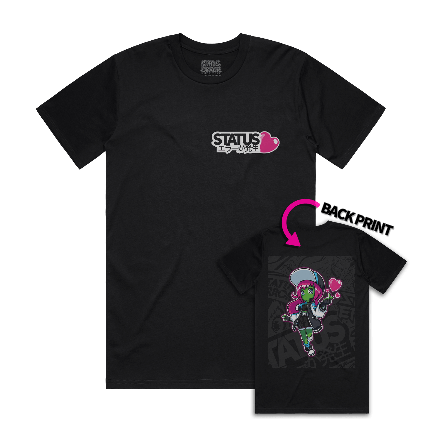 Status Error Lady Love T-Shirt