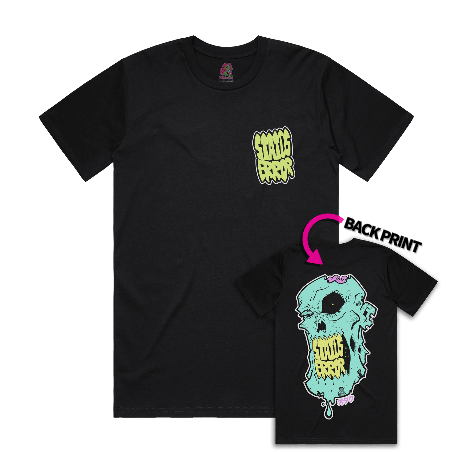 Status Error Zombie Teef T-Shirt